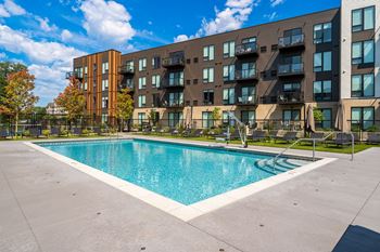 Resort-style pool and patio